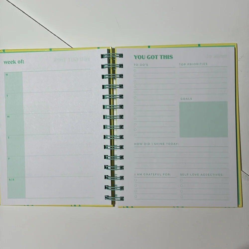 Stoney Clover Lane LIMITED EDITION Undated Palm Tree Planner